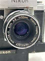 Nikon F Photomic F 35mm film SLR w/ F36 Motor Drive and